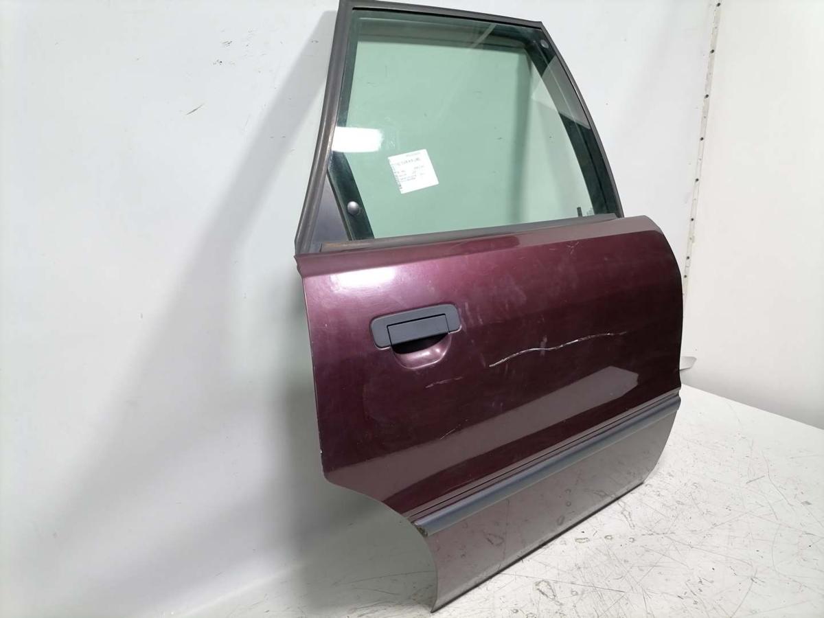 Audi 80 B4 original T&uuml;r hinten rechts Weinrot LZ3T Limousine Bj.1992